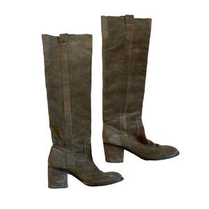 BCBG Generation Tall Suede Boots Over The Knee